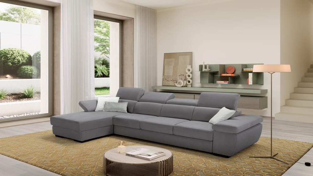 3 posti con chaise longue a contenitore - Foto 1
